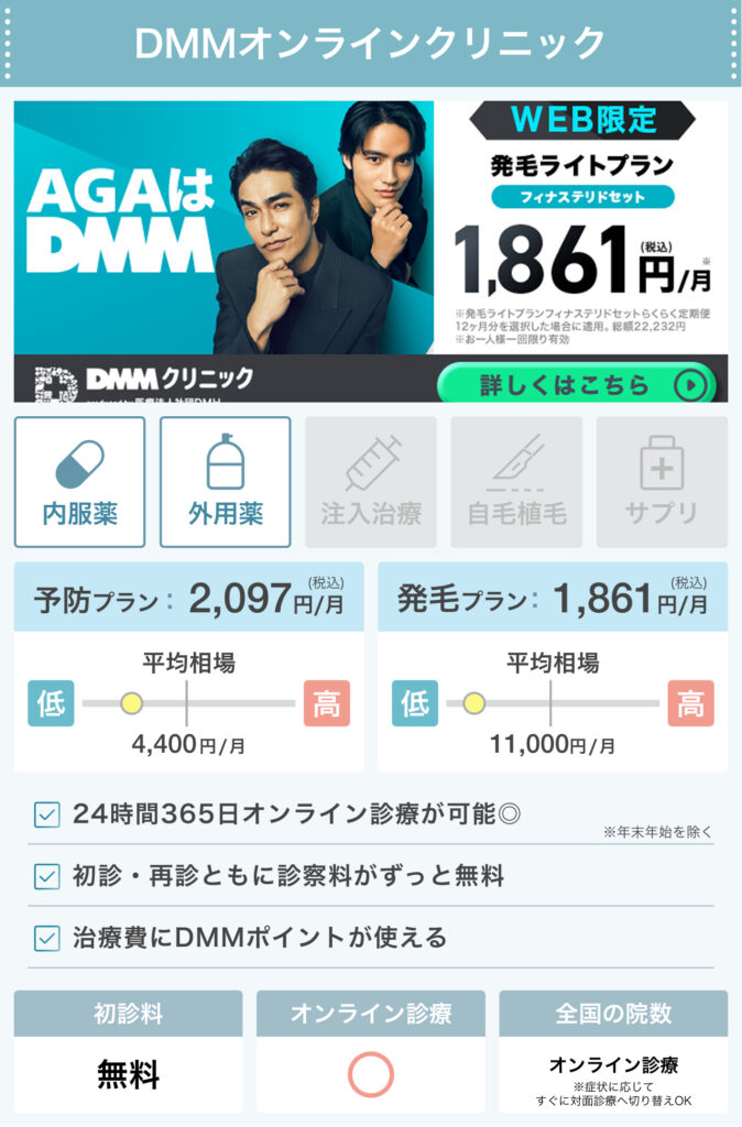 DMMオンラインクリニック