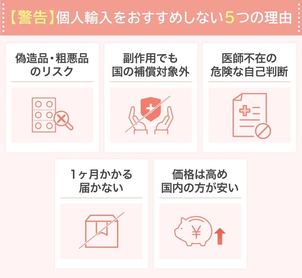 個人輸入 (オオサカ堂など) をおすすめしない5つの理由