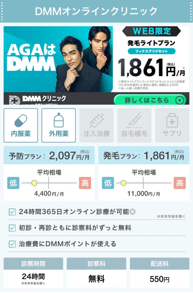 DMMオンラインクリニック