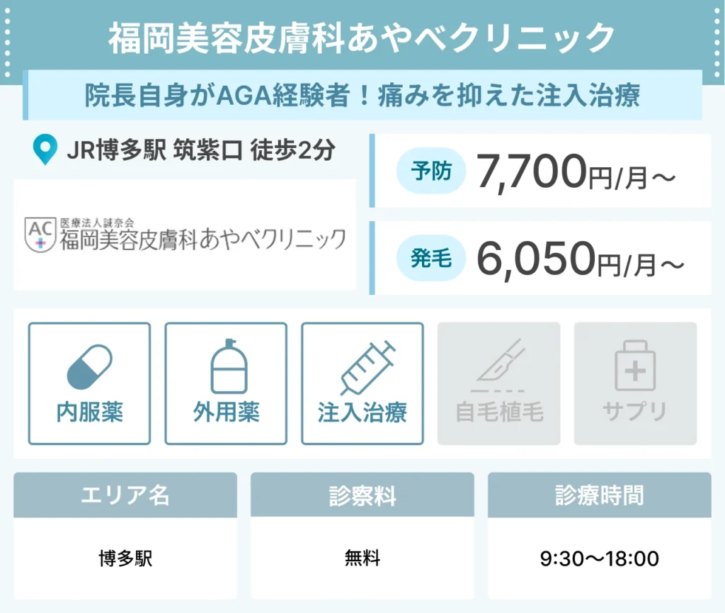 福岡美容皮膚科あやべクリニック
